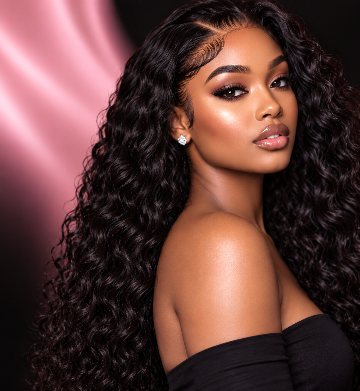 PRICIA defined curly look