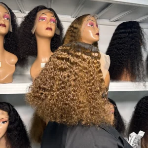 Baby Curl 13×4 Lace Front Wig 4# SDD 10–16"