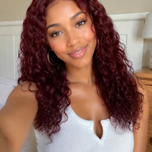 WW Straight 13×4 Lace Front Wig 99J 20"