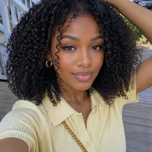 PRICIA 13×4 Double Drawn Jerry Curl Wig – Human Hair