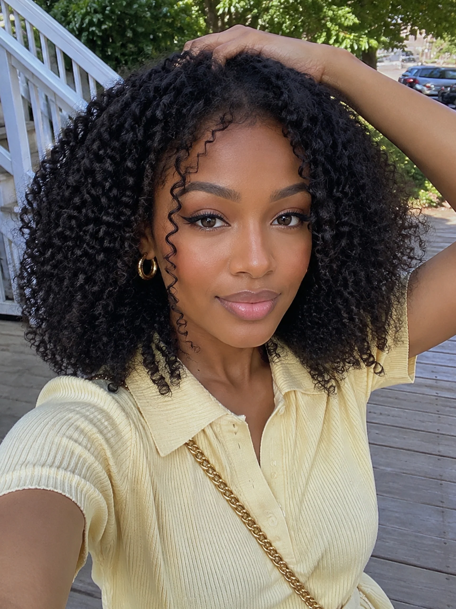 PRICIA 13×4 Double Drawn Jerry Curl Wig – Human Hair