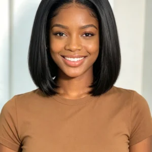 6×2 SDD Kim K Straight Glueless Wig – 8–12"