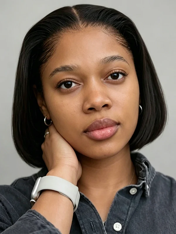 PRICIA 13×4 Straight Lace Front Bob Wig – Human Hair